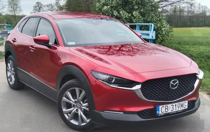 kujawsko-pomorskie Mazda CX-30 cena 112600 przebieg: 37000, rok produkcji 2020 z Chełmno